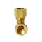 Thrifco Plumbing No. 49 1/2 Inch x 1/2 Inch Brass Flare MIP 90 Elbow 4401157 - alternate 3